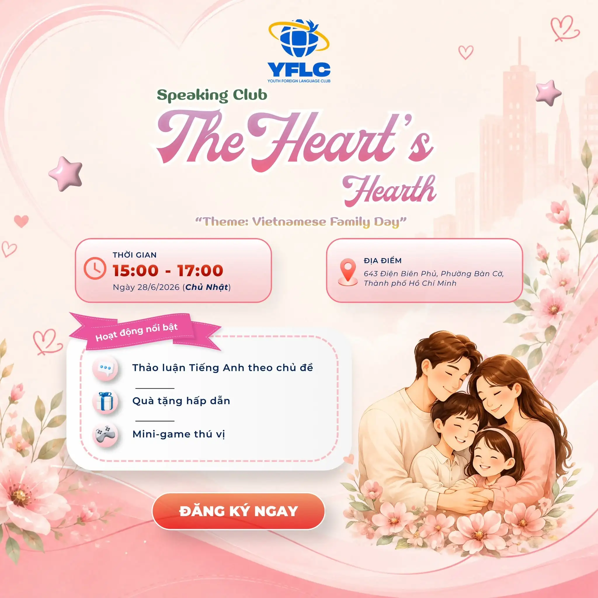 Speaking Club: Kết Nối Yêu Thương Cùng YFLC