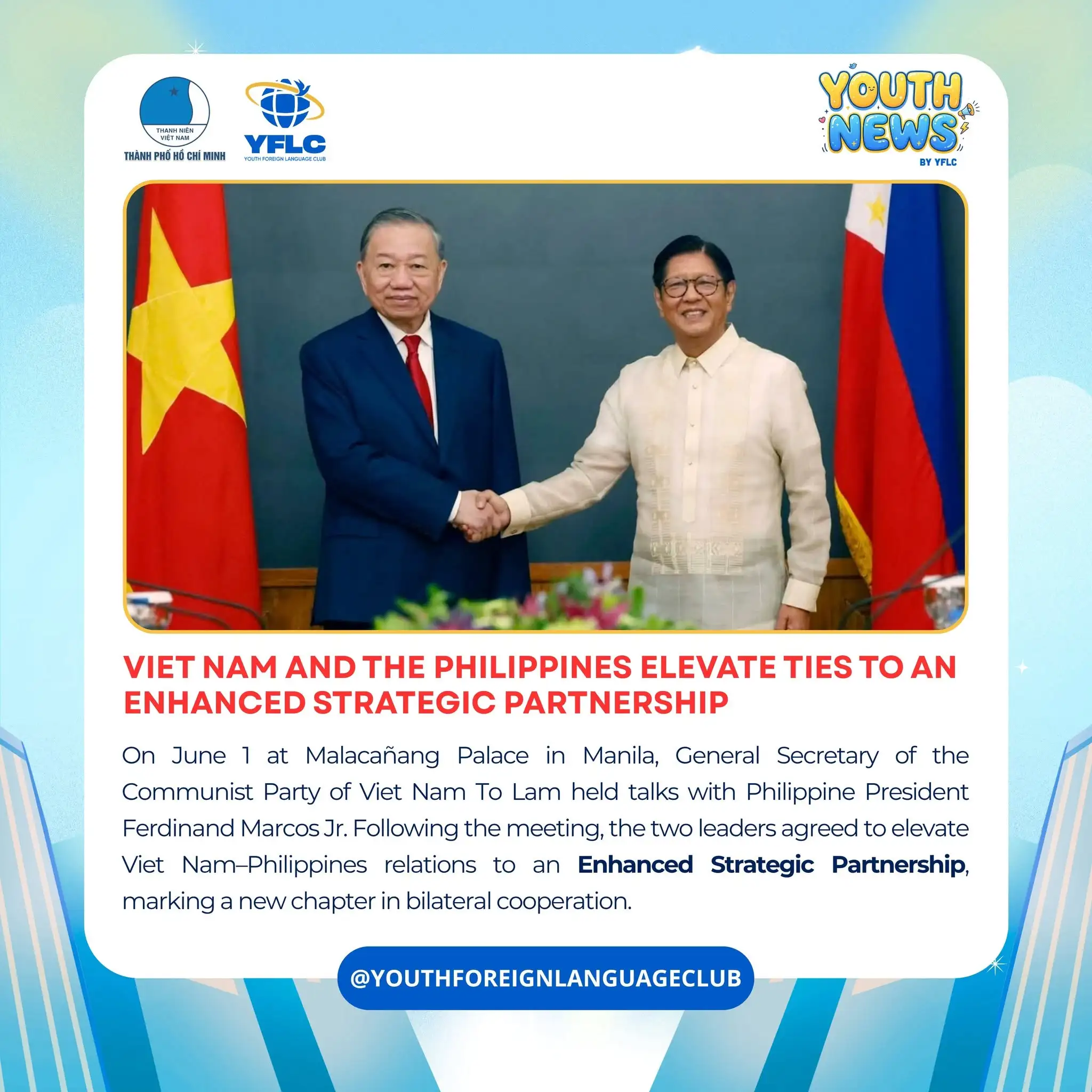 Việt Nam – Philippines Nâng Cấp Đối Tác Chiến Lược Tăng Cường