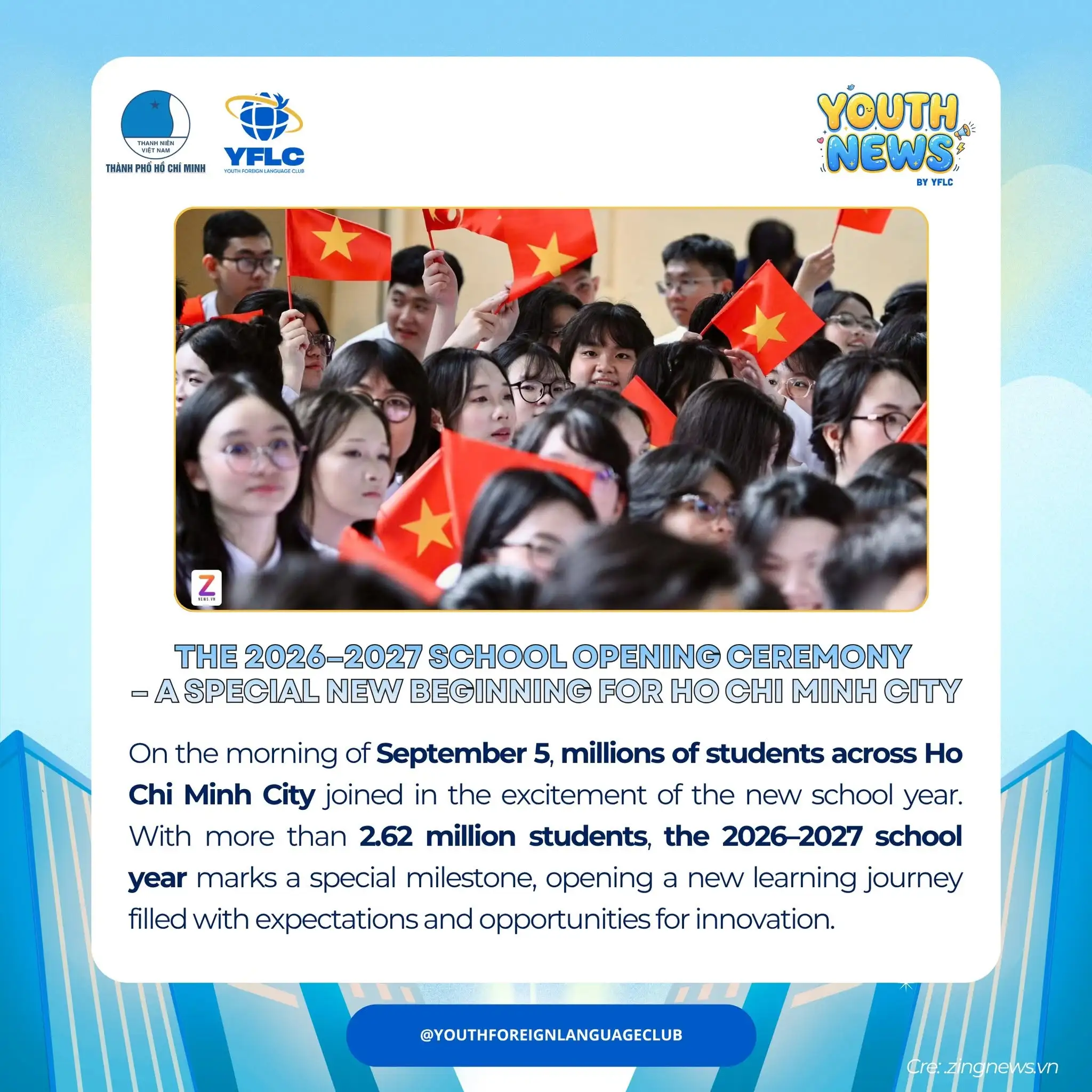 Lễ Khai Giảng Năm Học 2026-2027 TP.HCM